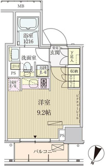 【間取り】 | パークアクシス赤坂見附
