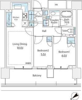 【間取り】 | ＨＡＲＵＭＩ　ＦＬＡＧ　ＳＵＮ　ＶＩＬＬＡＧＥ　Ｄ棟