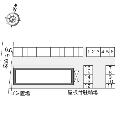 レオパレスKⅡの地図