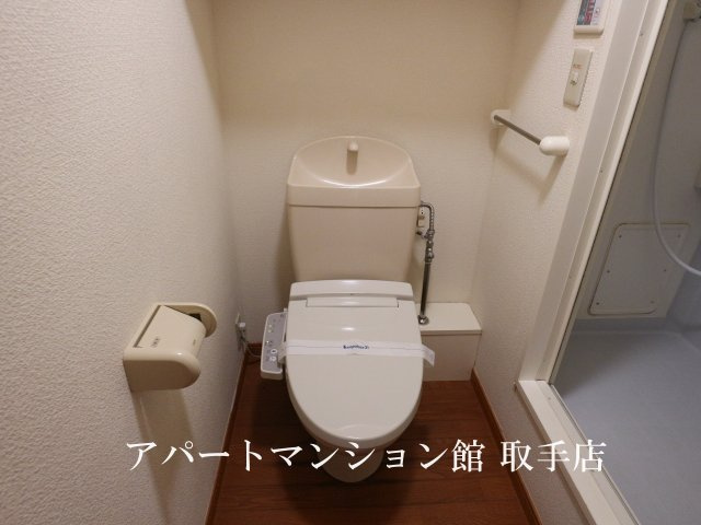 レオパレスラーク取手のトイレ