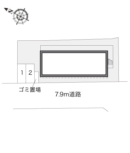 レオパレスラーク取手の地図