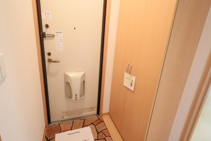 ヴァン・ボヌールの玄関|トールタイプシューズボックス