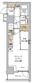 【間取り】 | リビオメゾン西麻布