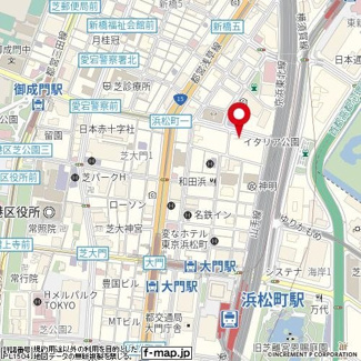 【地図】 | パークコート浜離宮ザ・タワー
