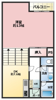 【間取り】 | タウンハウス夙川C棟