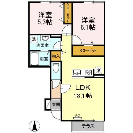 【間取り】 | メゾンフレーズ