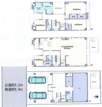 【間取り】 | 渋谷区大山町戸建