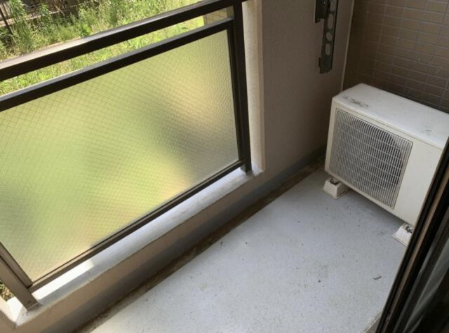 チェンジ物件♪利12.5パー　朝日プラザ土浦南104　土浦市のバルコニー