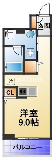 【間取り】 | グレンパーク京橋