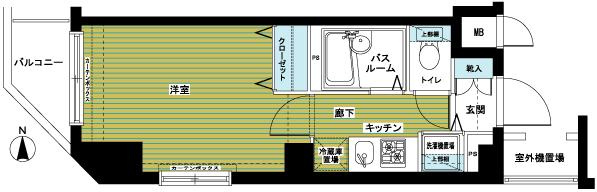 新品家具付きマンション東池袋8(KaGood東京)の間取り|※間取りと異なる場合は現状を優先します。
