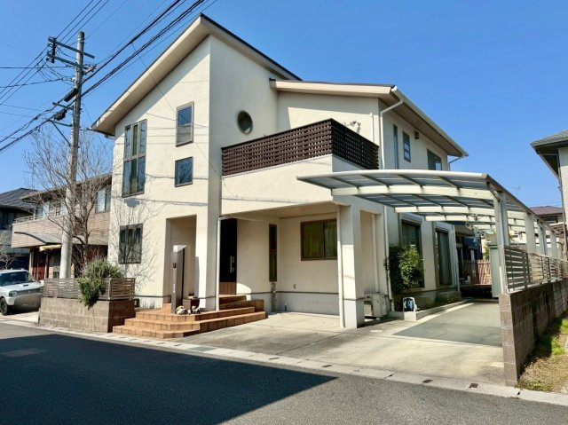 守山市播磨田町　中古戸建ての外観|「住友林業」施工のお住まい。