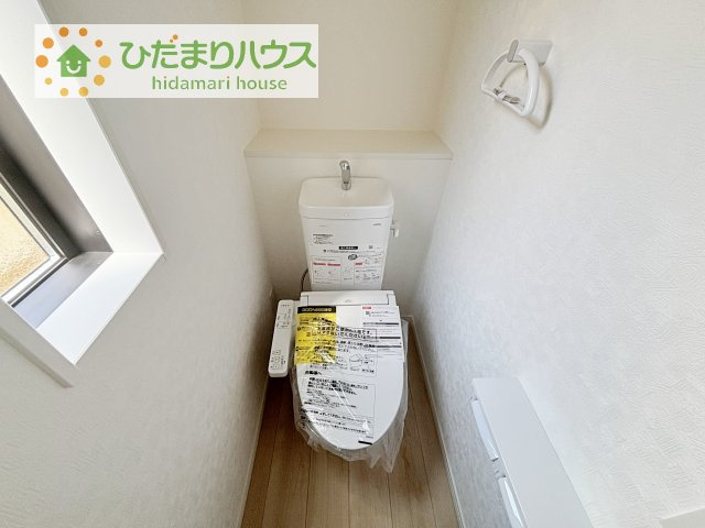 【トイレ】 | 土浦市小松第7　新築戸建　5号棟 | トイレは1F、2F共に完備！取り合いになることがありませんね(^^)/
