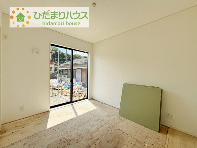 【和室】 | 土浦市小松第7　新築戸建　5号棟 | すぐ横になれる和室は、みんなの憩いの場(*^-^*)