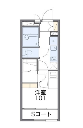 【間取り】 | ＢＯＮＨＥＵＲ弐番館