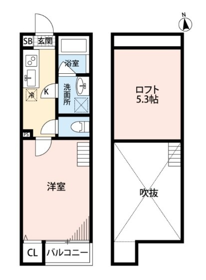 Primroseの間取り