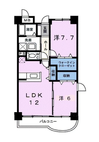 【仲介手数料：50％OFF】対象物件！の間取り