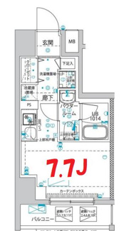 【間取り】 | クラリッサ横浜ベーネ