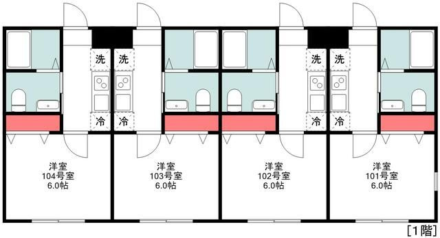 グランシーズ三ツ境ルノンの間取り