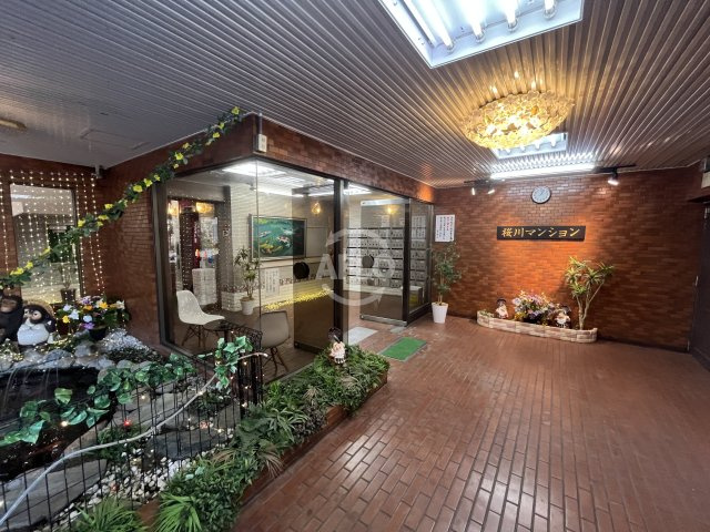 桜川太平マンションのエントランス|桜川太平マンション　エントランス　
