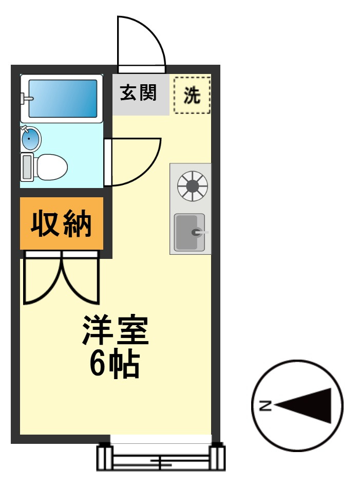 クレスト青戸の間取り|※間取りはイメージです。