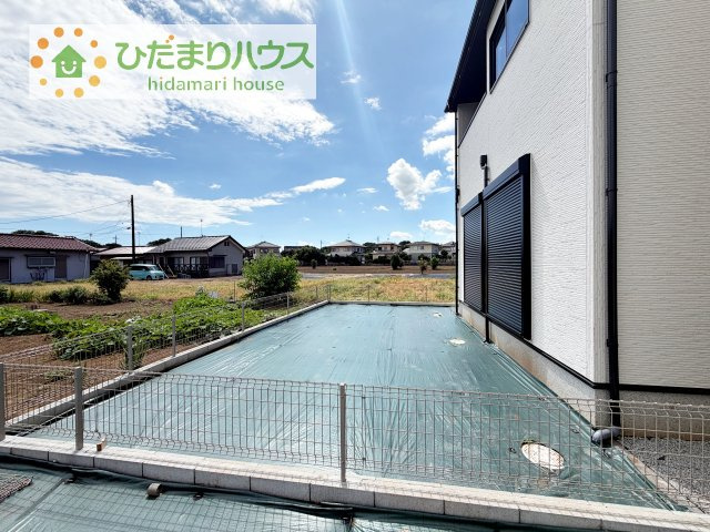 【庭】 | 取手市野々井第1期　新築戸建　1号棟 | お庭付物件になります！お庭遊びや、プールなどお子様も大喜び(^^)