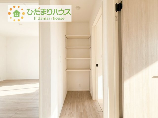 【収納】 | 取手市野々井第1期　新築戸建　1号棟 | 家族みんなで共同で使える便利な廊下収納！