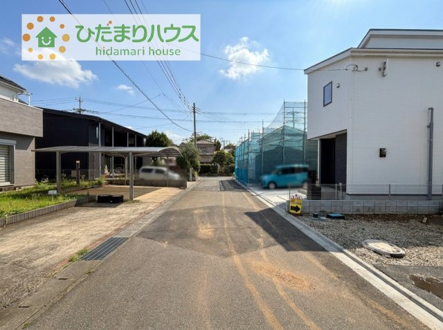 【前面道路含む現地写真】 | 取手市野々井第1期　新築戸建　1号棟 | 第三者機関による、住宅性能評価付です！！