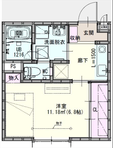 CHACOTTの間取り