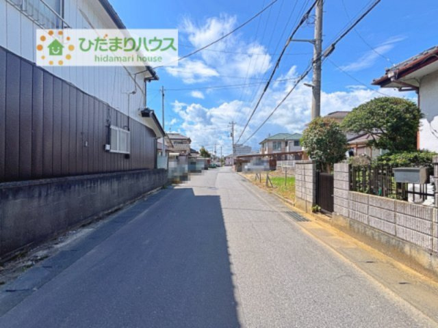 【前面道路含む現地写真】 | 土浦市小松第7　新築戸建　2号棟 | 8/7撮影