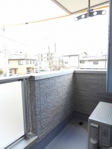 ルミナス　カニヤのバルコニー|広々としたバルコニーです