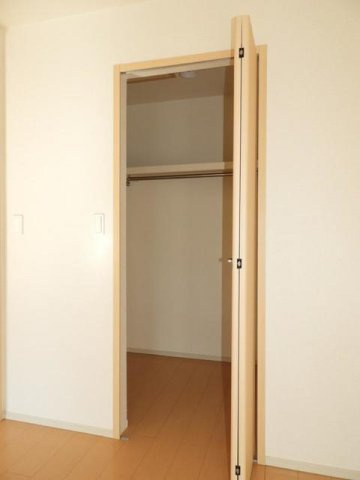 ガーデンハウスⅡの収納|小物を収納するのに便利です
