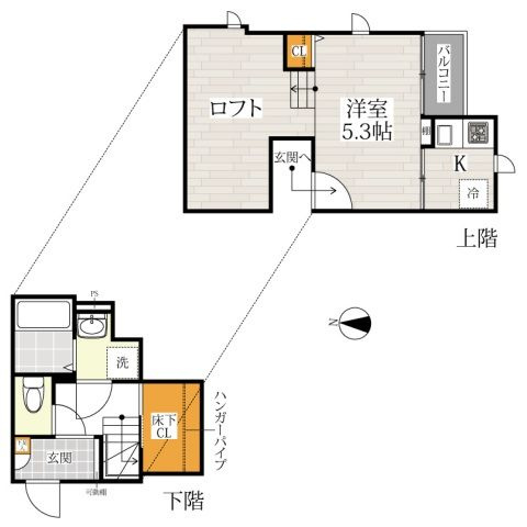 ＣＢ鳩ヶ谷ヴィスコの間取り