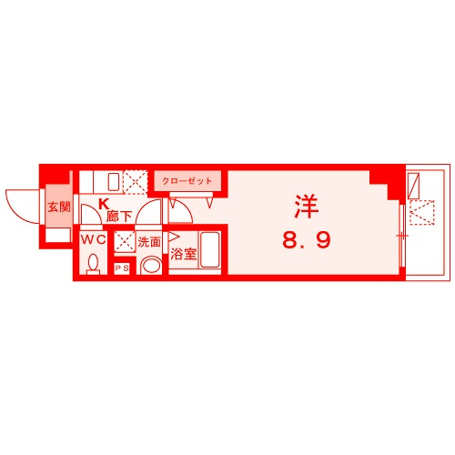スアヴィス三笠公園イーストの間取り|景色良好6階のお部屋です♪