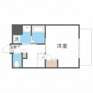 【間取り】 | PARK HILLS今里NOA