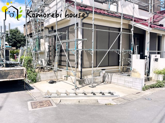 桶川市川田谷　中古戸建の駐車場|8/7撮影