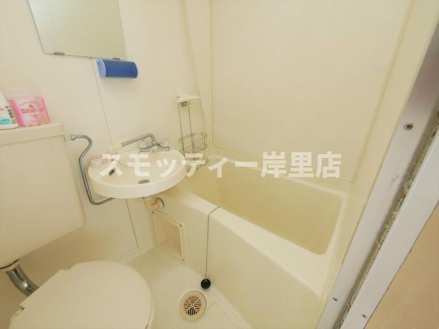 万代住之江コーポの洗面所