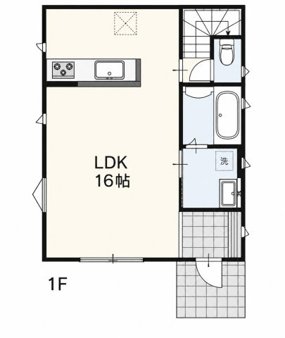 川越市南大塚4丁目　10号棟の間取り|1F