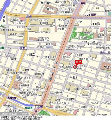 【地図】 | ガラ・ステージ京橋