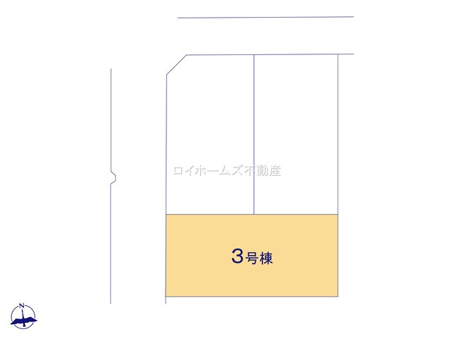 【区画図】 | 弥富市五之三川平３丁目53『仲介料無料』新築戸建て | 3号棟