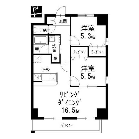 【間取り】 | フォレスタ阿由知