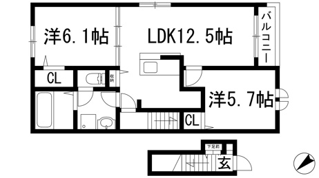 【間取り】