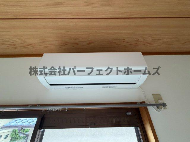 松井ハイツの設備|エアコンです