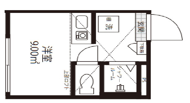 スマイエ北新宿の間取り