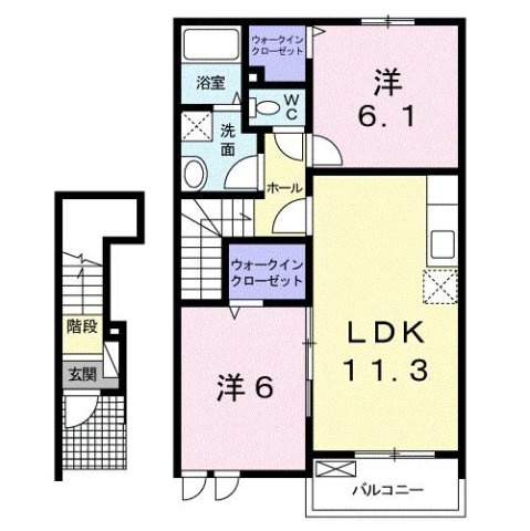 【間取り】 | アヴァンツァートⅢ
