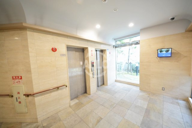 フォレステージュ谷町のロビー|フォレステージュ谷町　エレベーターホール