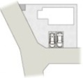 【駐車場】 | ワイウッドコート古河市上辺見第14期 | お車を横並びに2台駐車可能です☆