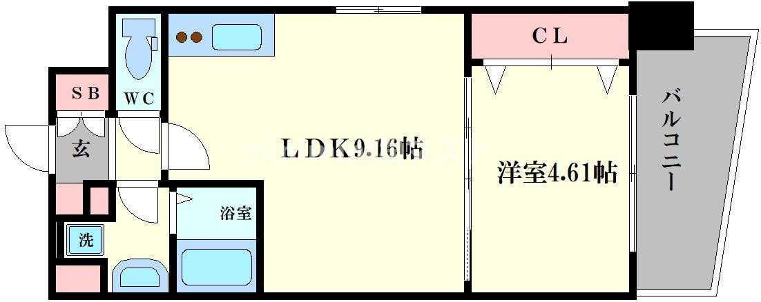シェリロ神山の間取り