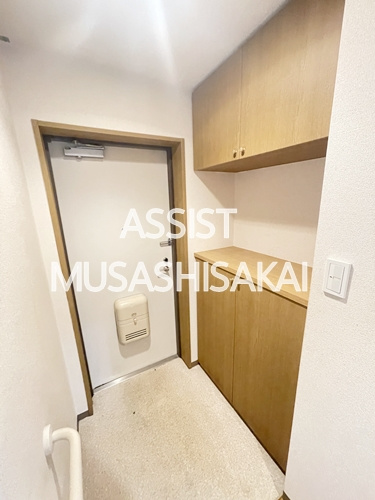 アビタシオンの玄関