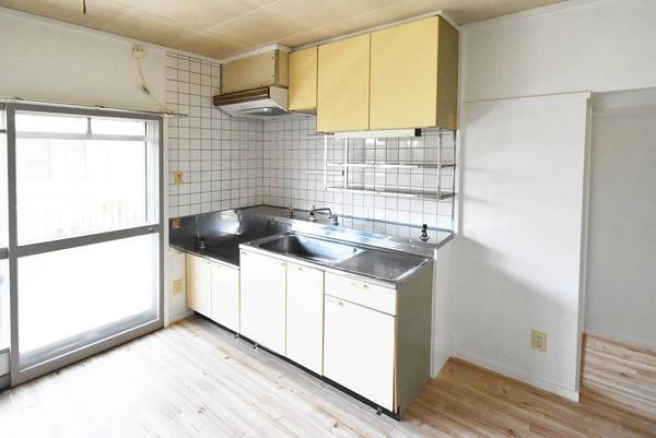 ビレッジハウスしばたや1号棟のキッチン|ビレッジハウスの同一物件・同一タイプの間取りの写真です