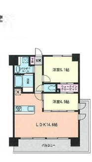 【間取り】 | パルテール習志野 | 間取りです。